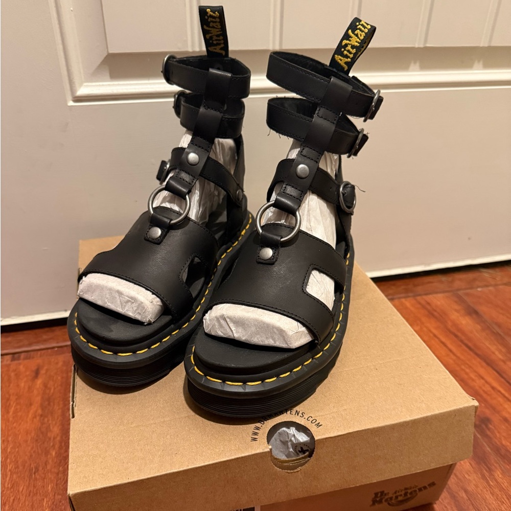 Dr. Martens Black Adaira Footwear